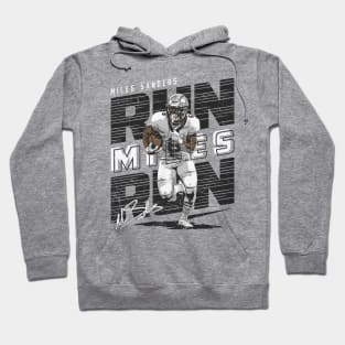 Miles Sanders Carolina Run Miles Run Hoodie